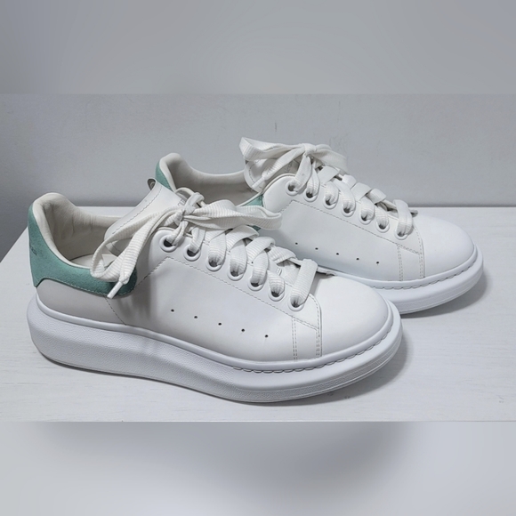 Oversized Leather Sneakers ALEXANDER MCQUEEN Sz 40 (appx. mens 7-7.5 =women's 9) - Picture 5 of 14